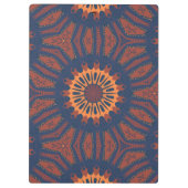 房保開花曼荼羅模様 クリップボード (裏面)