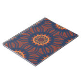 房保開花曼荼羅模様 ノートブック (左側)