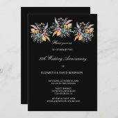 房保50周年結婚記念 招待状 (正面/裏面)