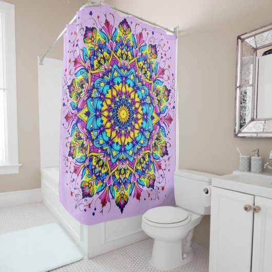 房宝曼荼羅 シャワーカーテン (インサイチュ)