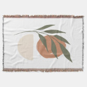 房宝禅ミニマリスト植物学 スローブランケット (正面)
