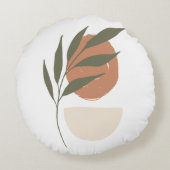 房宝禅ミニマリスト植物学 ラウンドクッション (裏面)