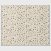 房穂花柄 ラッピングペーパー (フラット)