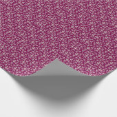 房穂花花モダン柄 ラッピングペーパー (角)