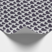 房穂花花モダン柄 ラッピングペーパー (角)