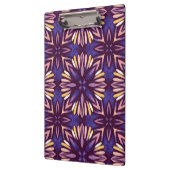 房穂花：紫花芸術的柄 クリップボード (左)