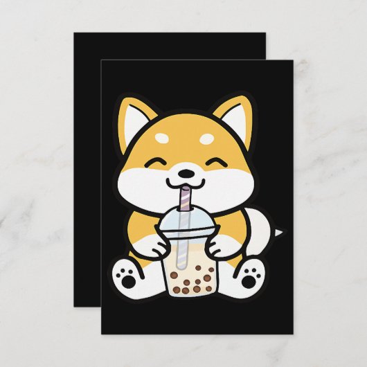 (房馬コルギ、コルギボバ、房馬芝、芝、コルギ) 招待状 (正面/裏面)