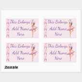 所属先： Ballerina 長方形シール (シート)