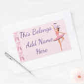 所属先： Ballerina 長方形シール (封筒)