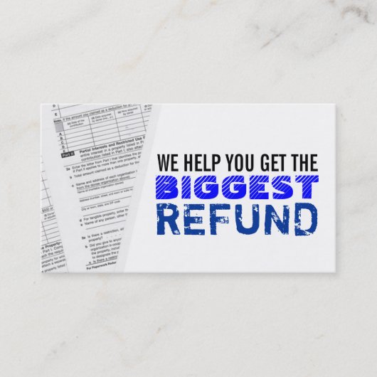 所得税の名刺 名刺 (正面)