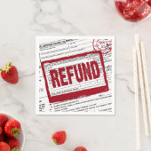 所得税の還付スタンプ スタンダードカクテルナプキン (インサイチュ)