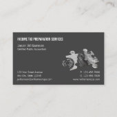 所得税作成 名刺 (正面)