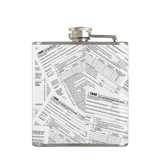 所得税型枠 フラスク (裏面)