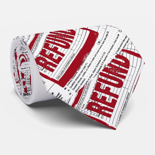 所得税赤払戻切手 ネクタイ (ロール)