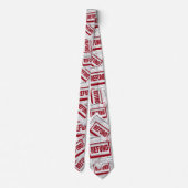 所得税赤払戻切手 ネクタイ (裏面)