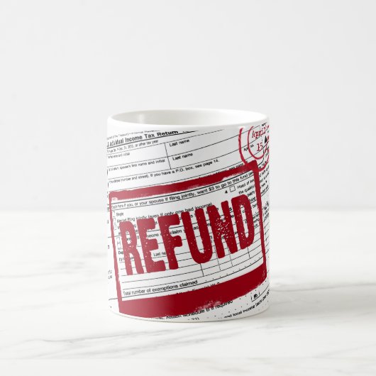 所得税還付 コーヒーマグカップ (中央)