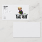 所得税 名刺 (正面/裏面)