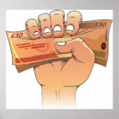 所持金 ポスター (正面)