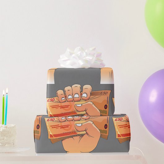 所持金 ラッピングペーパー