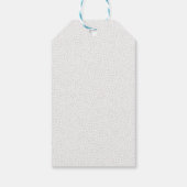 所有および保留フローラ素朴結婚式の引き出物ギフトラベル ギフトタグ (裏面)