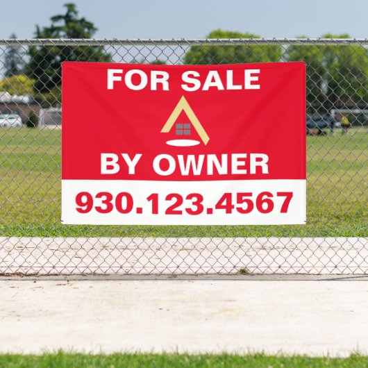 所有実在者の売却の不動産 横断幕 (インサイチュ)