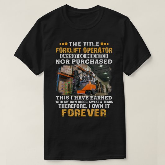 所有権の交換者は継承できない Tシャツ (デザイン正面)