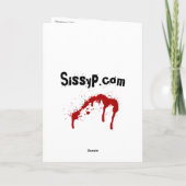 「所有物」のバースデー・カード カード (裏面)