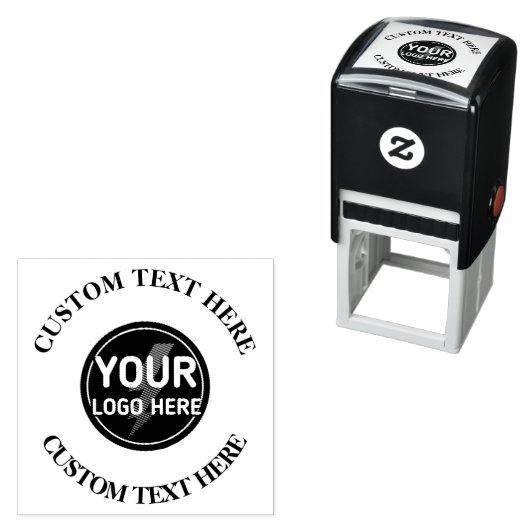 所有者のカスタムロゴ/編集可能テンプレートの作成 セルフインキングスタンプ (インサイチュ)