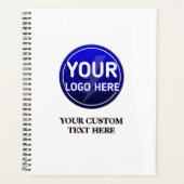 所有者のカスタムロゴ/編集可能テンプレートの作成  プランナー手帳 (正面)