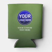 所有者のカスタムロゴ/編集可能テンプレートの作成 缶クーラー (正面)