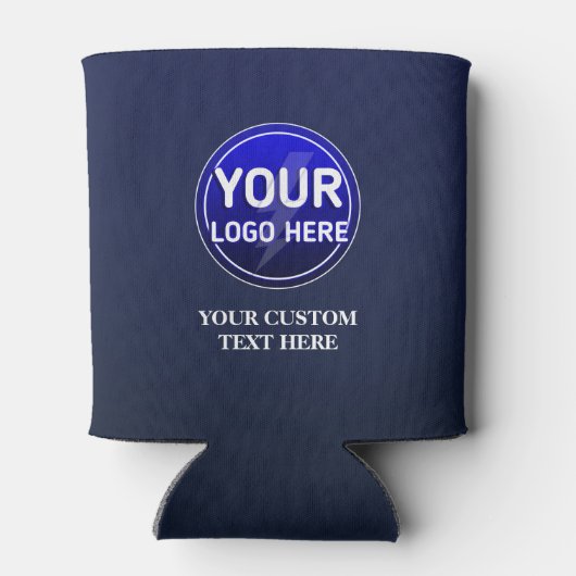 所有者のカスタムロゴ/編集可能テンプレートの作成 缶クーラー (裏面)