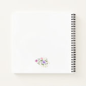 所有者の氏名を記載した個人プランナー ノートブック (裏面)