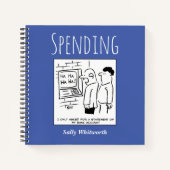 所有者名を使用した財務支出の追跡 ノートブック (正面)