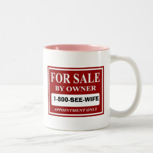 所有者- 1 800見妻による販売のため ツートーンマグカップ