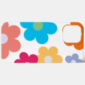 扁平数々のな花柄 Case-Mate iPhoneケース (裏面 (横))