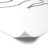 扁平花 ポスター (角)