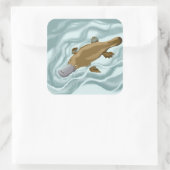 扁平足 スクエアシール (バッグ)