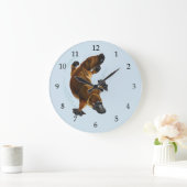 扁平 ラージ壁時計 (ホーム)