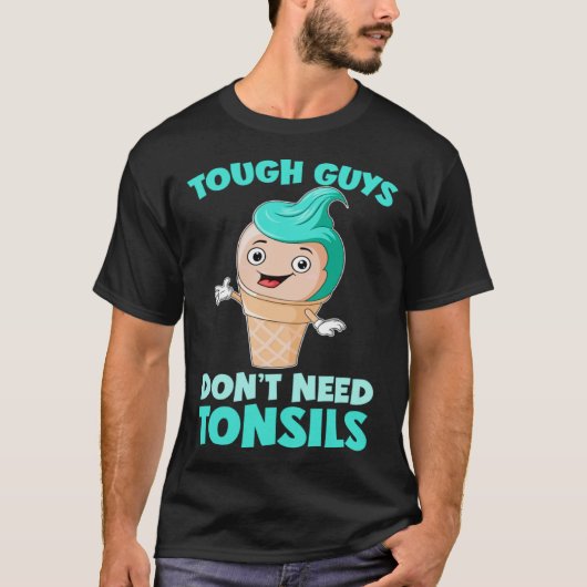 扁桃切除(術)扁桃切除術 Tシャツ (正面)