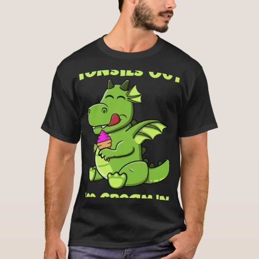 扁桃切除 Tシャツ (正面)
