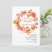 扇と花の招待状 招待状 (スタンド正面)