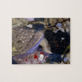 扇を持つ日本人女性(ジョージ・ヘンリー作) ジグソーパズル (横)