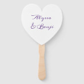 扇子を抱え結婚る ハンドファン (正面)