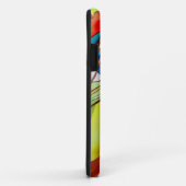 扇子を持つ日本の芸妓 - オリジナルの水彩画 Case-Mate iPhoneケース (裏面/右)