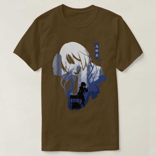 扇忍野物語 Tシャツ (デザイン正面)