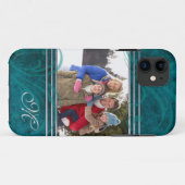 扇情的なティール(緑がかった色)のしゃれているな写真のIphone 5の場合 Case-Mate iPhoneケース (裏面(横))