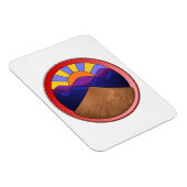 扇状地質 マグネット (右側)