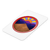 扇状地質 マグネット (左側)