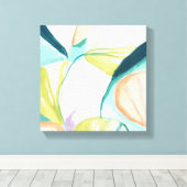 扇花IV キャンバスプリント (インサイチュ (ウッドフロア))