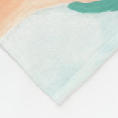 扇花IV フリースブランケット (角)